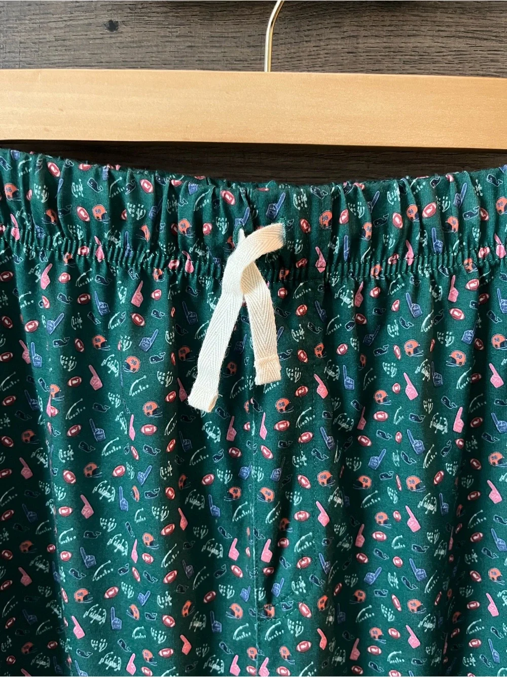 Vineyard Vines Teal Floral Kids Pajama Bottoms